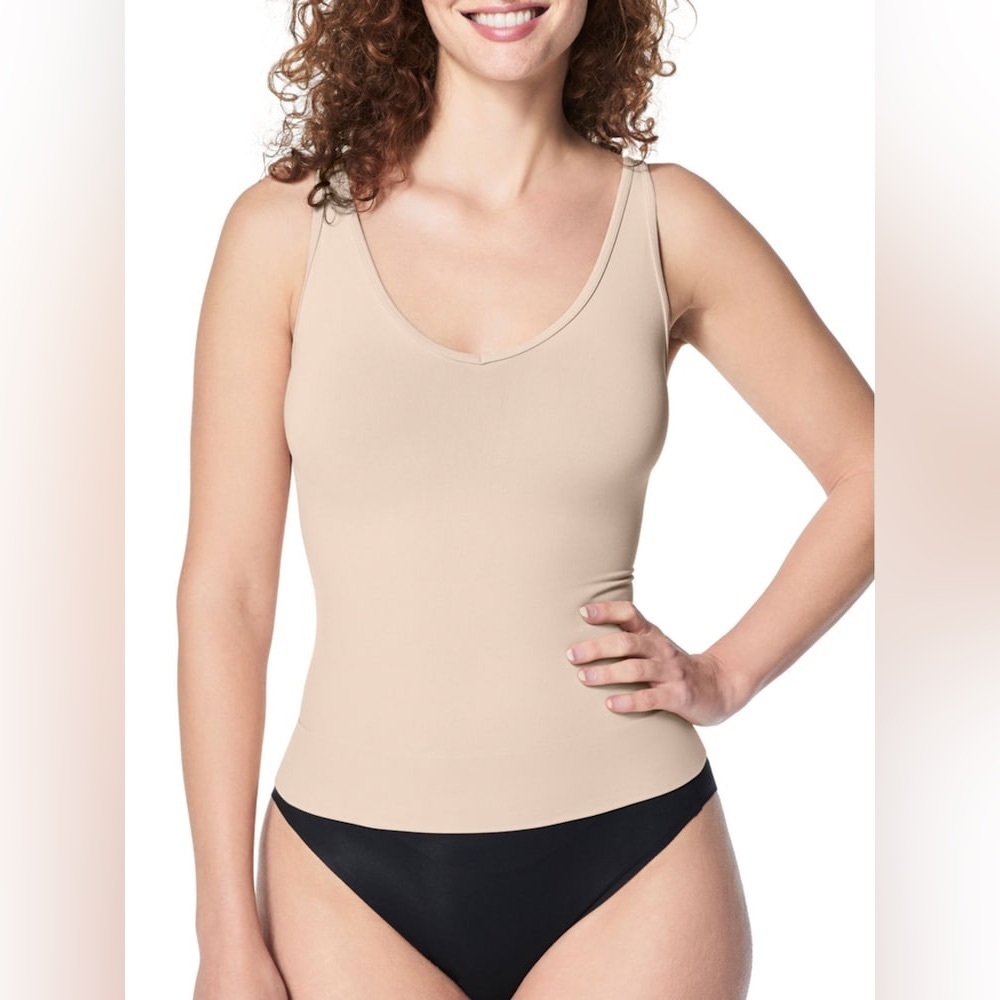 SPANX Women’s Nude SPANXsculpt™ Seamless Power Tank - Size Small